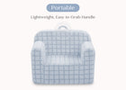 Blue (1711) 10-Checkered Cozee Chair