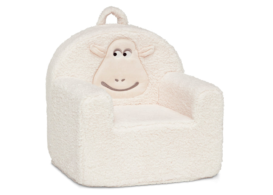 Cream (1721) 4-Counting Sheep Kids Foam Chair