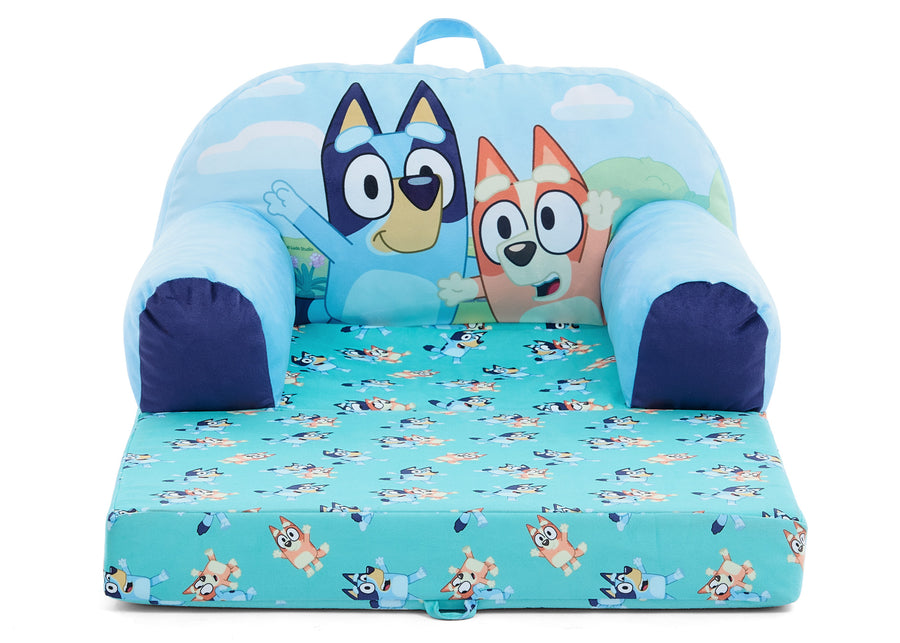 Bluey (1077) 9-Bluey Cozee Buddy Flip-Out Chair