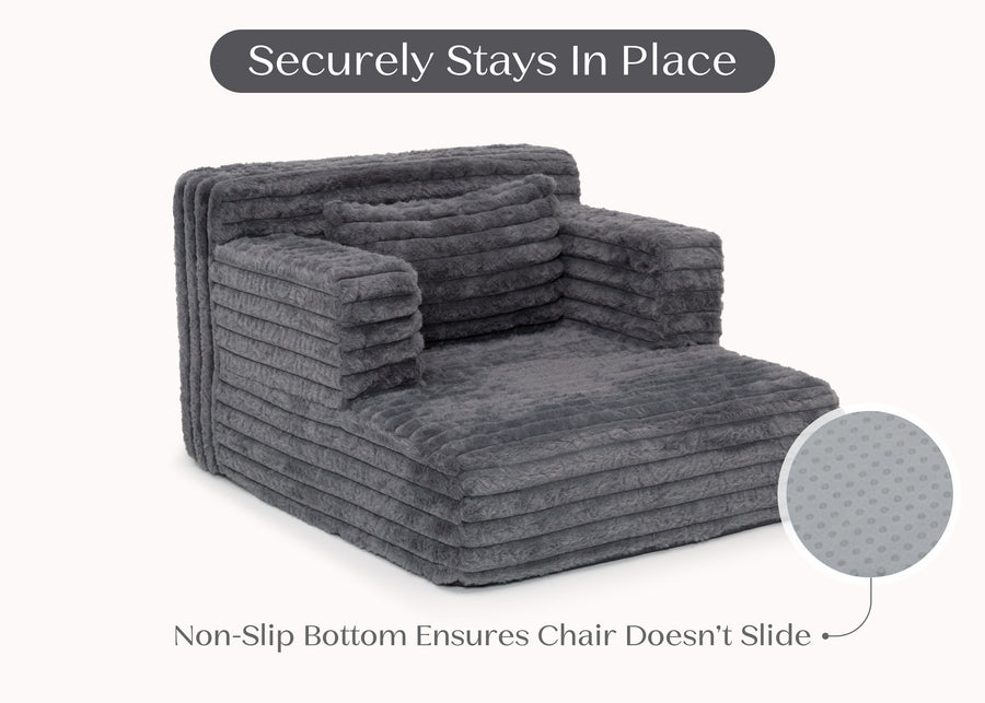 Midnight (1724) 5-Cozee Chaise Bedtime Lounger Chair