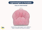 Pink (5059) 11-Kids Plush Barrel Chair
