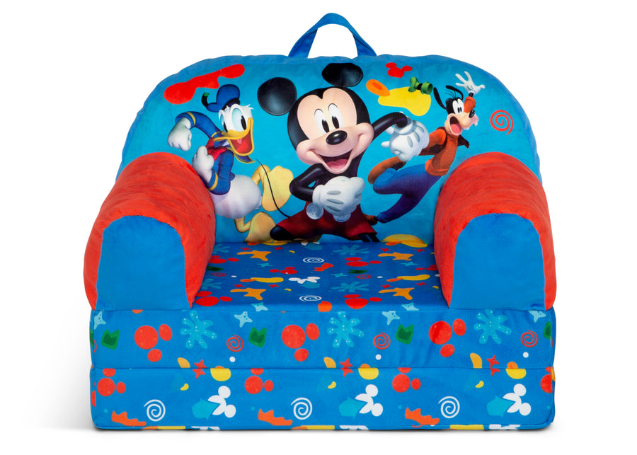 Mickey Mouse (1055) 4-Mickey Mouse Cozee Buddy Flip-Out Chair