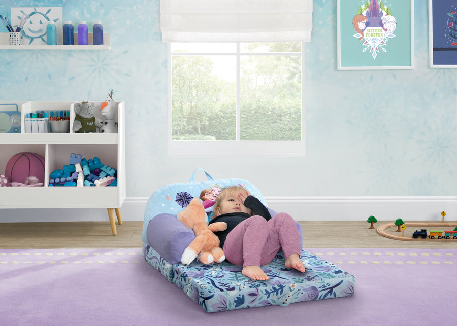 1076 2-Frozen Cozee Buddy Flip-Out Chair