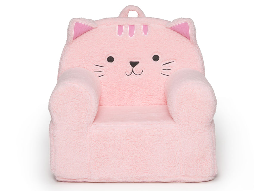 Pink Cat (1261) 3-Deluxe Cozee Cat Chair