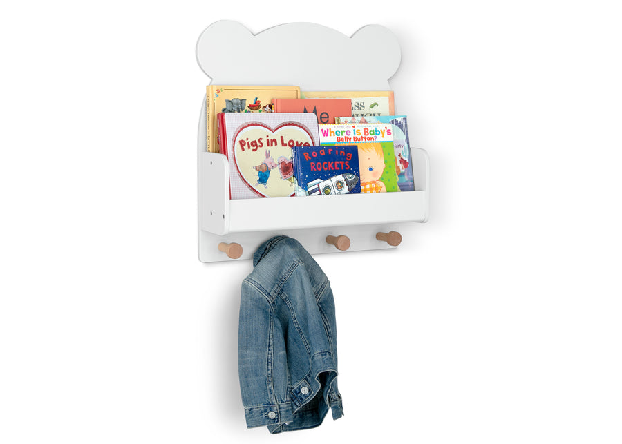 Brannan Bear Wall Shelf with 4 Hooks 28-Brannan Bear Wall Shelf with 4 Hooks