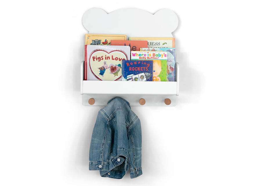 Brannan Bear Wall Shelf with 4 Hooks 29-Brannan Bear Wall Shelf with 4 Hooks