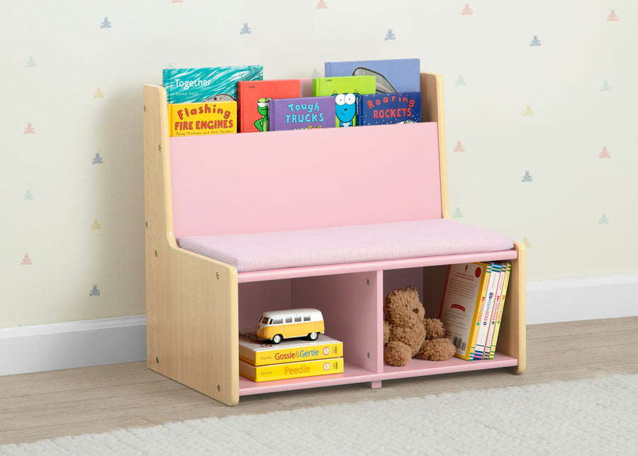Blush Pink (1271) 1-GapKids Reading Nook with Padded Bench