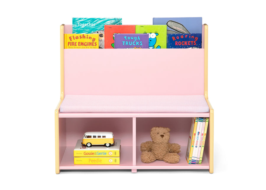 Blush Pink (1271) 4-GapKids Reading Nook with Padded Bench