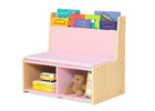 Blush Pink (1271) 5-GapKids Reading Nook with Padded Bench