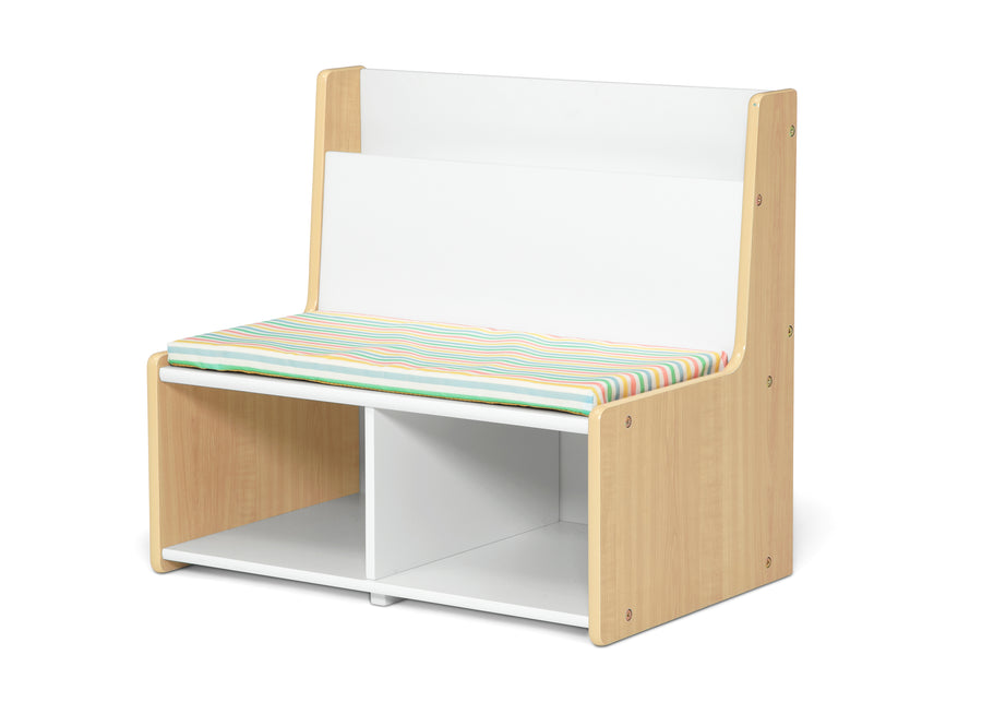 Pastel (1681) 13-GapKids Reading Nook with Padded Bench