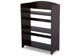 Delta Children Dark Chocolate (207) MySize Bookshelf, Left Angle, c3c 4-MySize Bookshelf