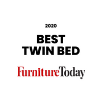Award badge for Best Twin Bed 2020