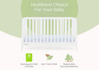 Bianca White (130) 4-Lulu 5-in-1 Convertible Crib