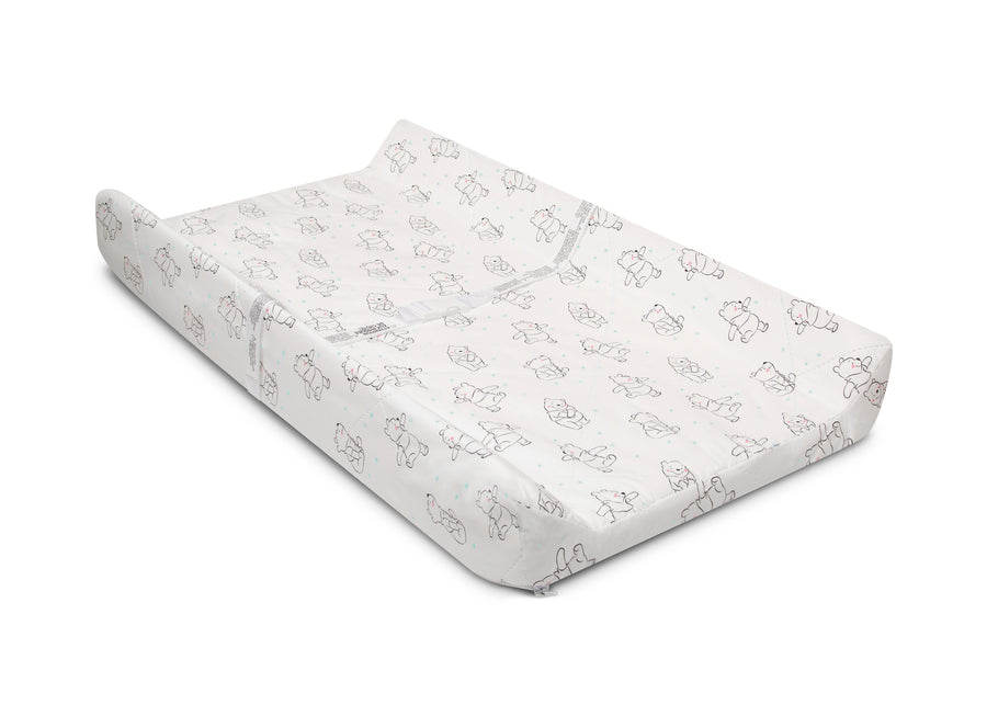 No Color (NO) 1-Disney Winnie the Pooh Contoured Changing Pad with Plush Cover