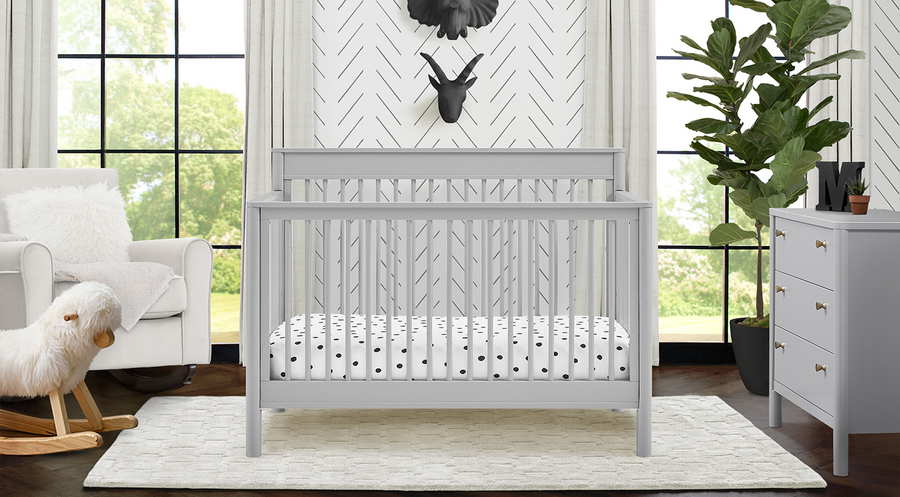 Remy 6-in-1 Nursery Set Grey 1-Remy Collection