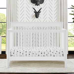 Remy 6-in-1 Nursery Set Bianca White  12-Remy Collection