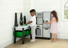 Grey (1631) 14-Gourmet All-in-One Corner Play Kitchen