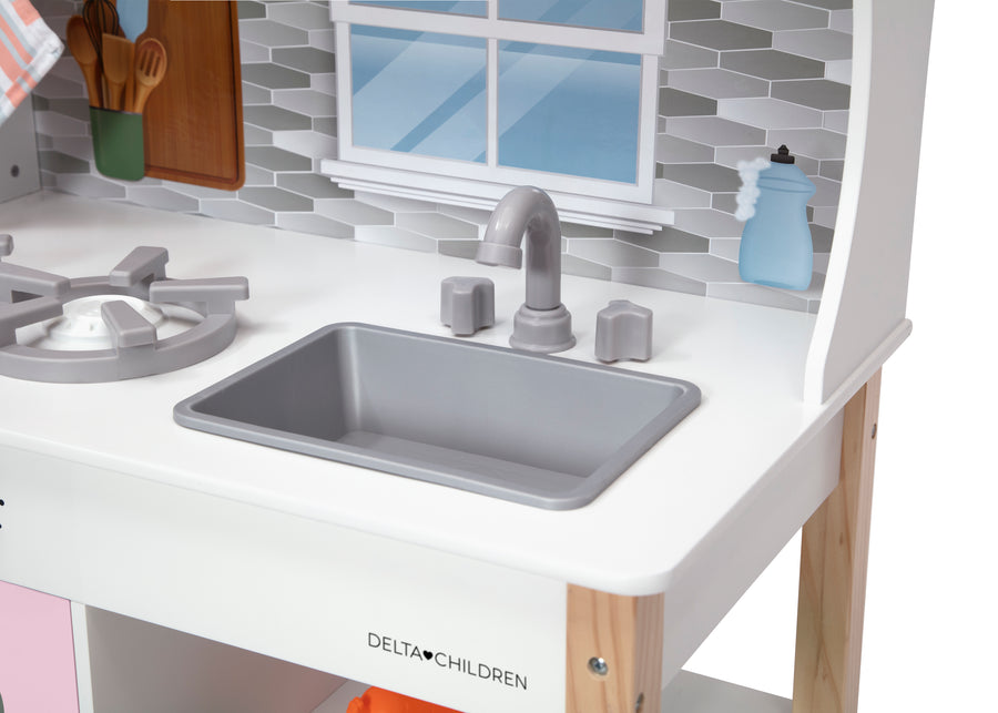 Pink (1654) 11-Tiny Chef Play Kitchen