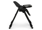 Black (001) 12-2-in-1 SlimFold High Chair for Babies and Toddler