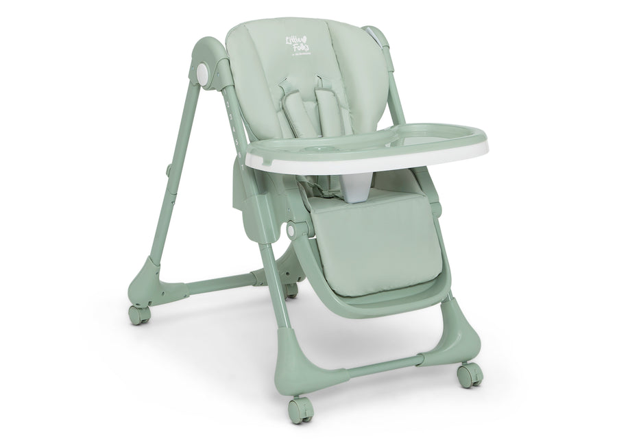 Sage Green (2446) 21-2-in-1 SlimFold High Chair for Babies and Toddler