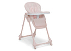 Pink (2448) 60-2-in-1 SlimFold High Chair for Babies and Toddler