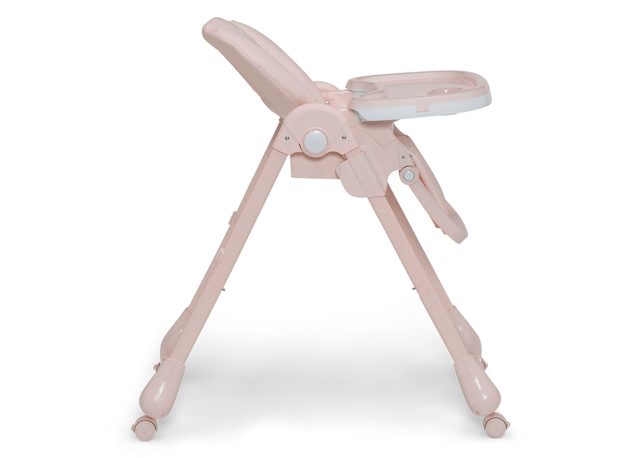 Pink (2448) 65-2-in-1 SlimFold High Chair for Babies and Toddler