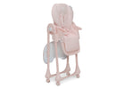 Pink (2448) 59-2-in-1 SlimFold High Chair for Babies and Toddler