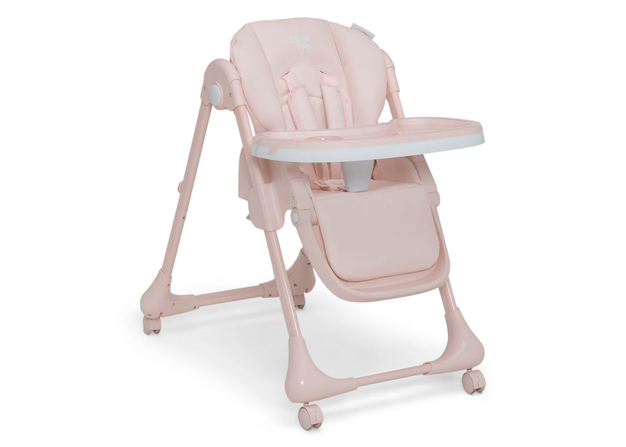 Pink (2448) 56-2-in-1 SlimFold High Chair for Babies and Toddler