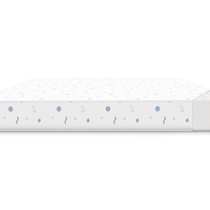 No Color (NO) 9-Simmons Kids® Quiet Nights Dual Sided Crib and Toddler Mattress