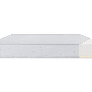 No Color (NO) 11-Simmons Kids® Silver Nights Dual Sided 2-Stage Baby Crib Mattress and Toddler Mattress