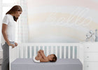 No Color (NO) 1-Soothing Nights Breathable Baby Crib and Toddler Mattress with Machine Washable Cover