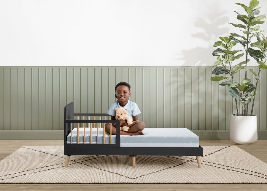 Blue and Light Blue (NO) 7-Refresh 2-Stage Crib and Toddler Mattress