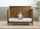 Blue and Light Blue (NO) 5-Refresh 2-Stage Crib and Toddler Mattress