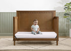 Rose and Light Pink (NO) 12-Refresh 2-Stage Crib and Toddler Mattress