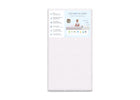 Delta Children mattress on a white background 41-Refresh 2-Stage Crib and Toddler Mattress