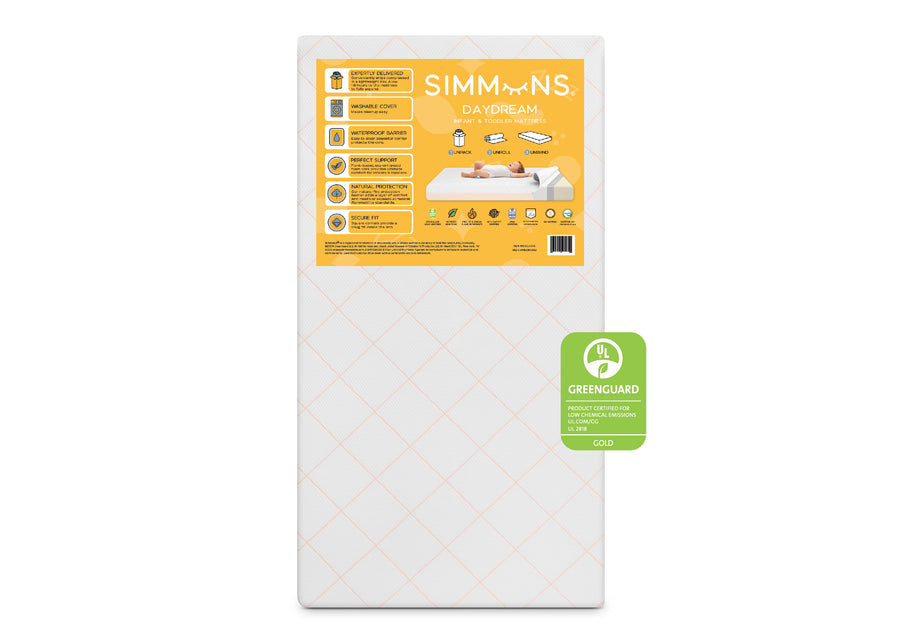 No Color (NO) 1-DayDream 2-Sided Crib and Toddler Mattress