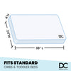 No Color (NO) 4-Breathe 4-inch Breathable Mini Baby Crib Mattress with Cloud Core