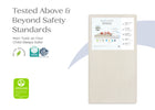 No Color (NO) 2-BreatheClear Breathable Crib Mattress and Toddler Mattress