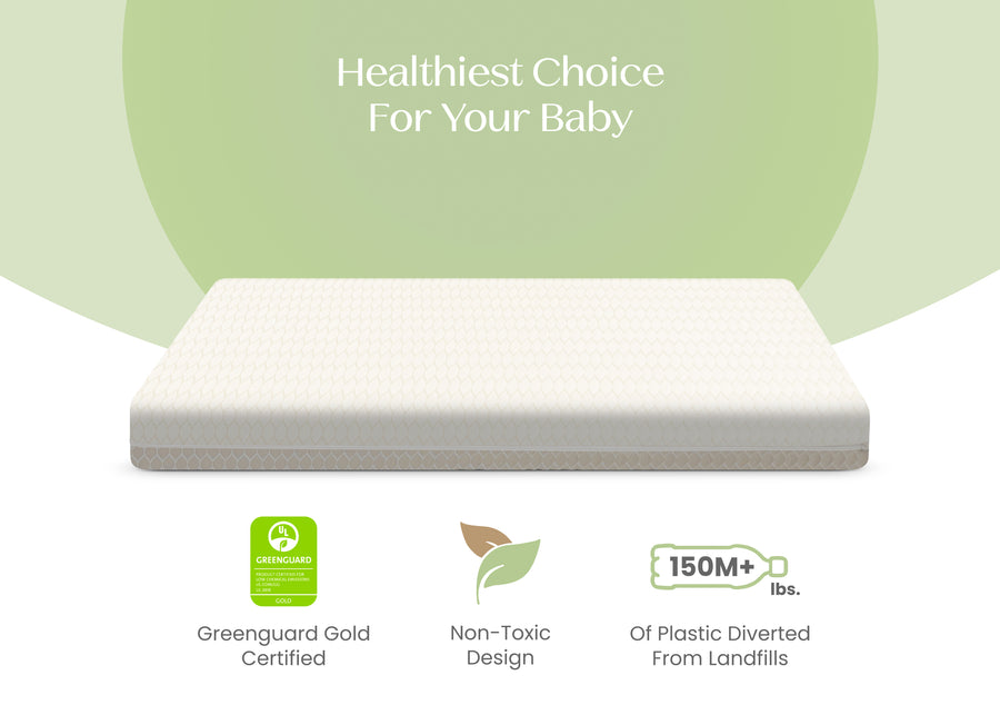 No Color (NO) 6-BreatheClear Breathable Crib Mattress and Toddler Mattress