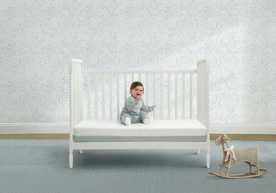 No Color (NO) 1-SmartBreathe Mattress - Breathable Baby Crib and Toddler Mattress with Cloud Core