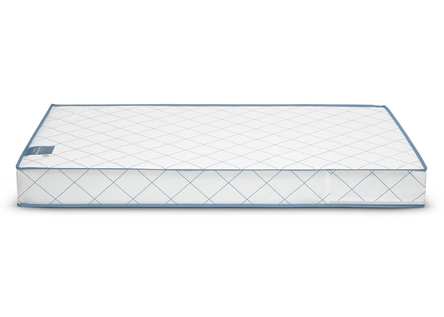 No Color (NO) 4-Radiant Diamond Crib and Toddler Mattress