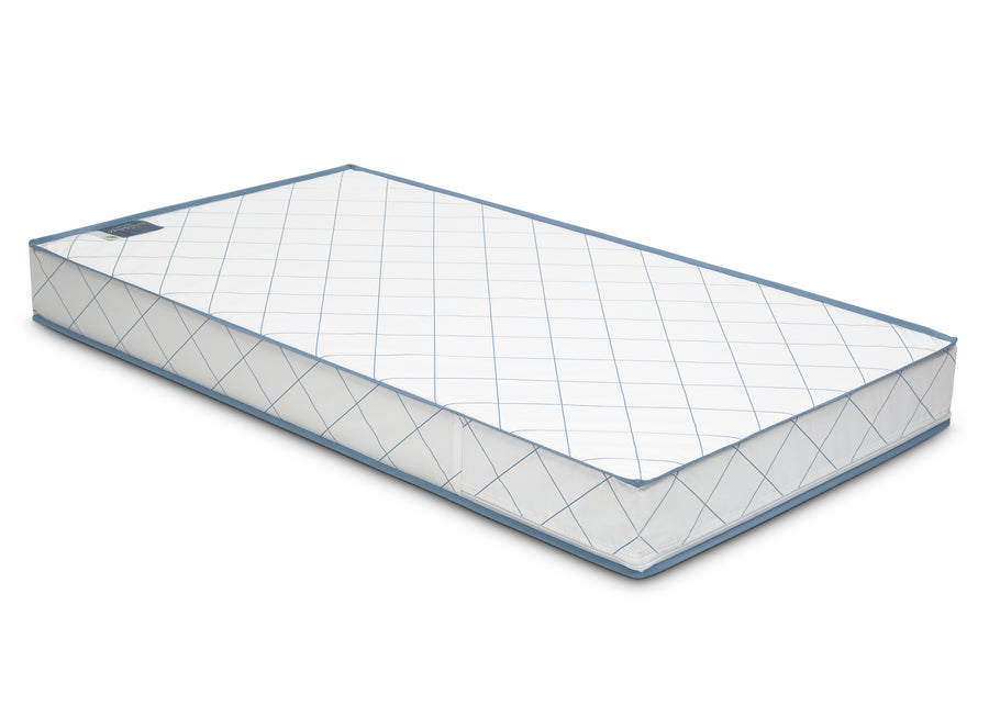 Mattress with a geometric pattern on a white background 6-Radiant Diamond Crib and Toddler Mattress