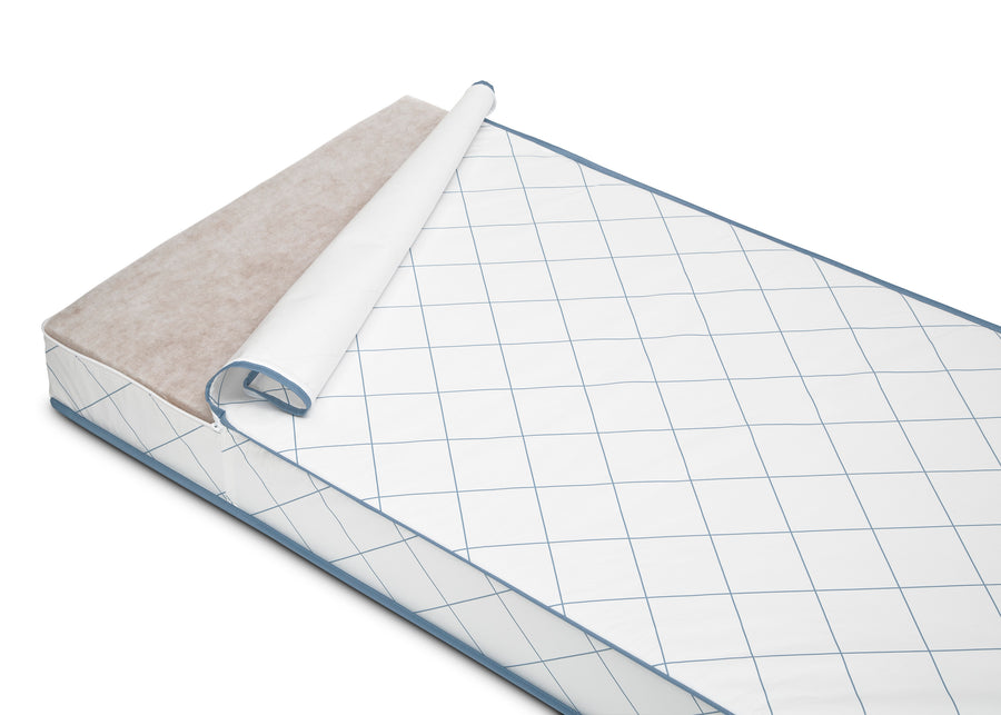 No Color (NO) 5-Radiant Diamond Crib and Toddler Mattress