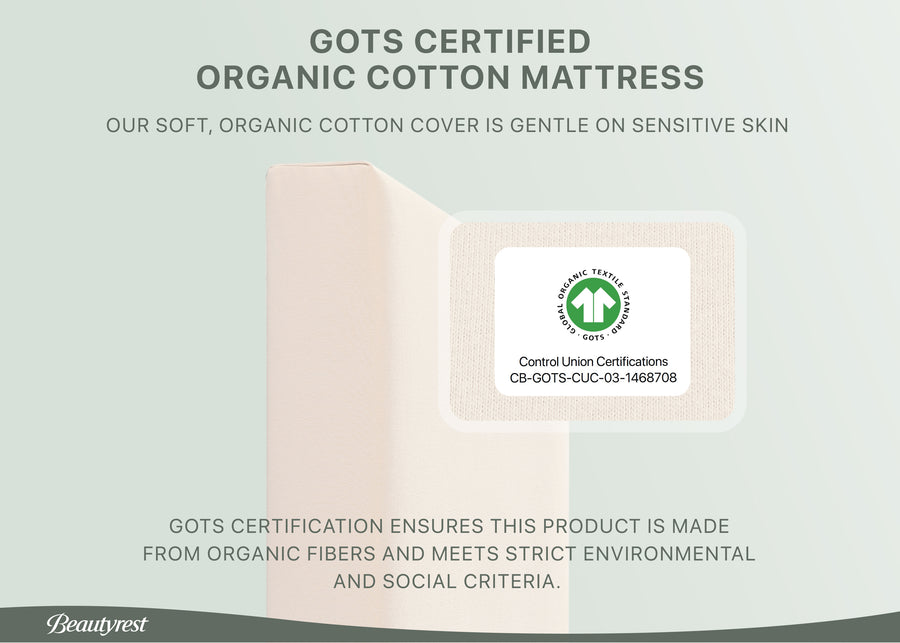 No Color (No) 6-PureEarth Certified Organic Crib and Toddler Mattress