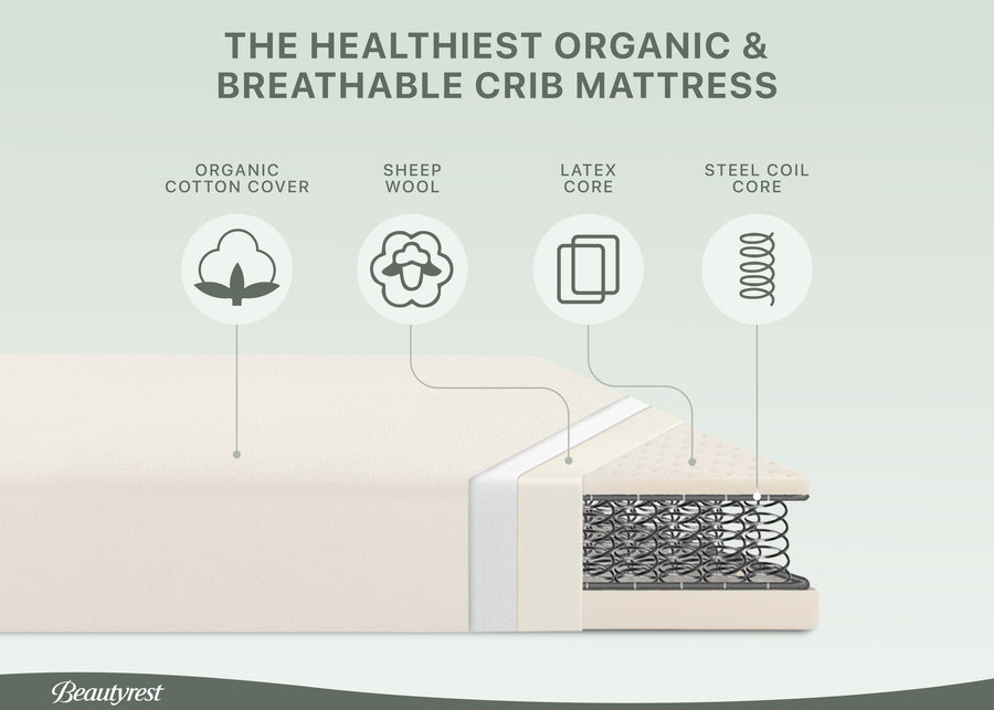 No Color (No) 10-PureEarth Certified Organic Crib and Toddler Mattress