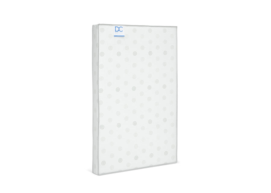 White (NO) 10-Twinkle Galaxy 3-inch Mini/Portable Crib Mattress