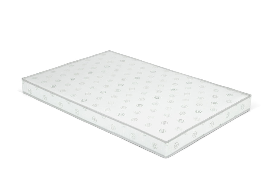 White (NO) 9-Twinkle Galaxy 3-inch Mini/Portable Crib Mattress