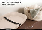 Beige (NO) 3-Beautyrest Molded Waterproof Changing Pad with Fresh Technology