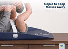 Blue (NO) 8-Serta Molded Waterproof Changing Pad with Fresh Technology