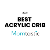 Award badge for Best Acrylic Crib 2021